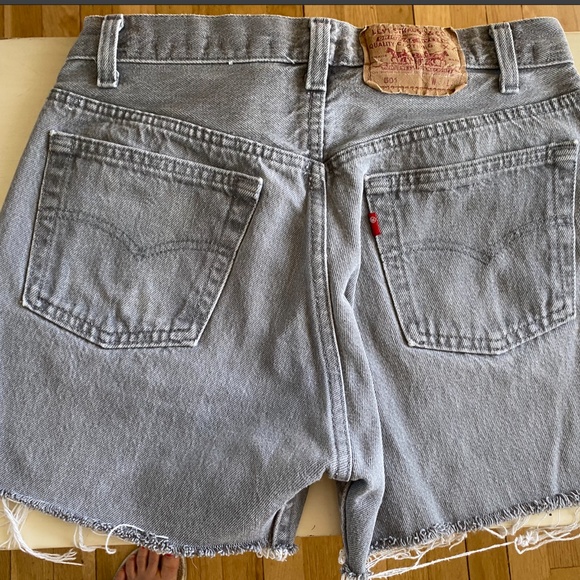 RARE VINTAGE USA LEVIS 501 CUT OFF SHORTS - Picture 7 of 7